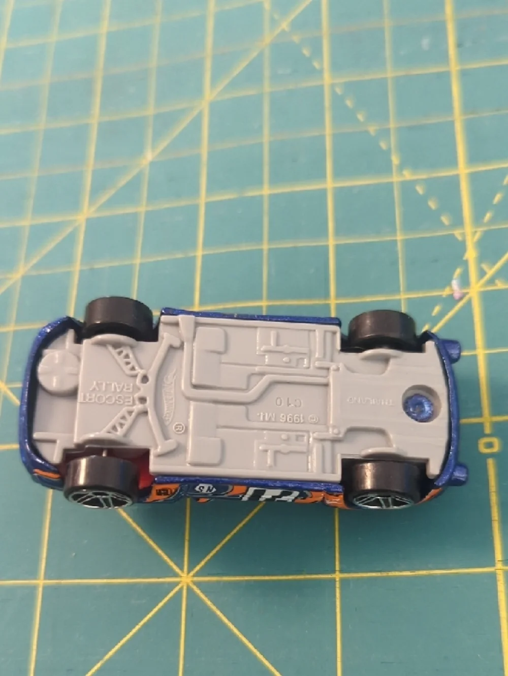 2005 Hot Wheels Escort Rally car